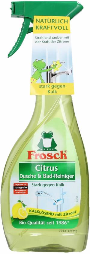 Frosch fürdőszobai tisztító spray, citrom 500ml